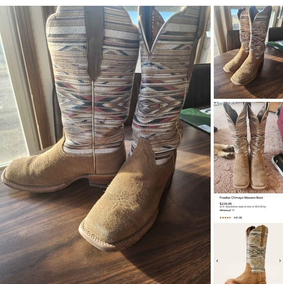 Ariat womens boots size 7 - Picture 1 of 4